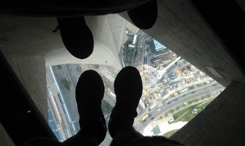 Image: Breaking through the glass floor