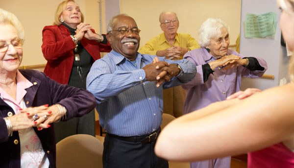 Image: Exercises to help seniors maintain their balance