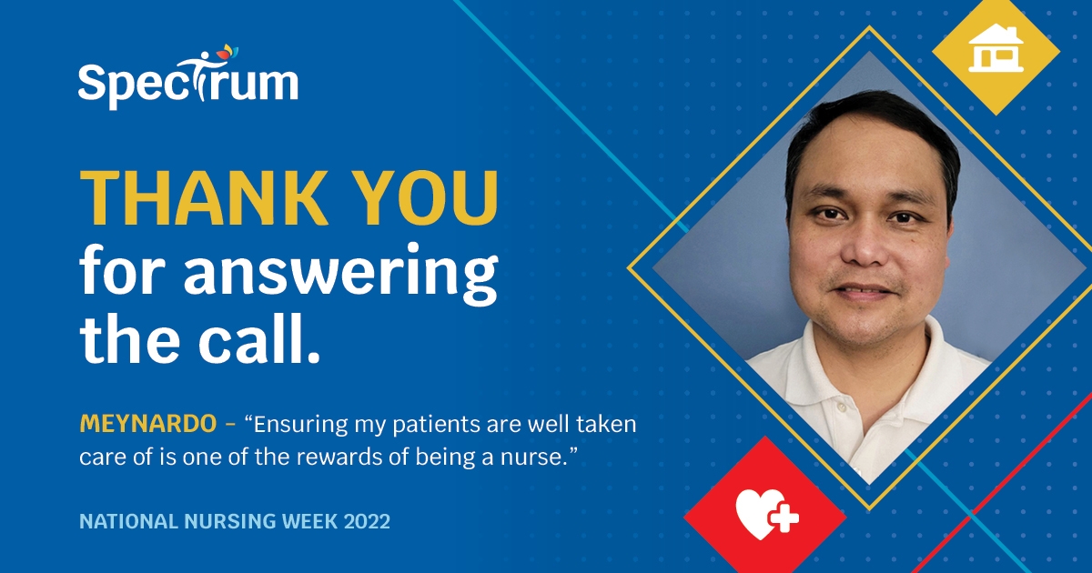 Image: National Nursing Week 2022 Nurse Profile: Meynardo