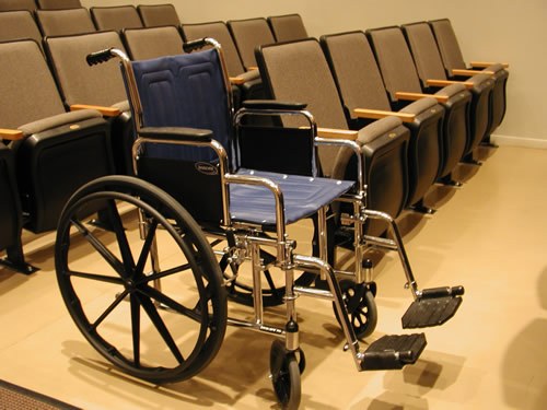 Image: Wheelchair safety and accessibility