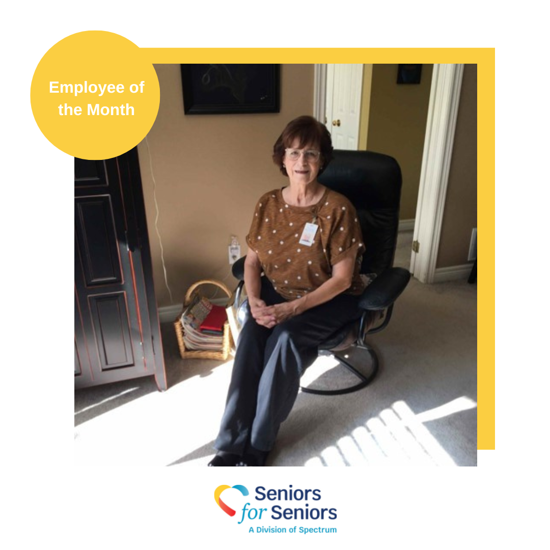 Image: Betty-Anne is our August Employee of the Month!