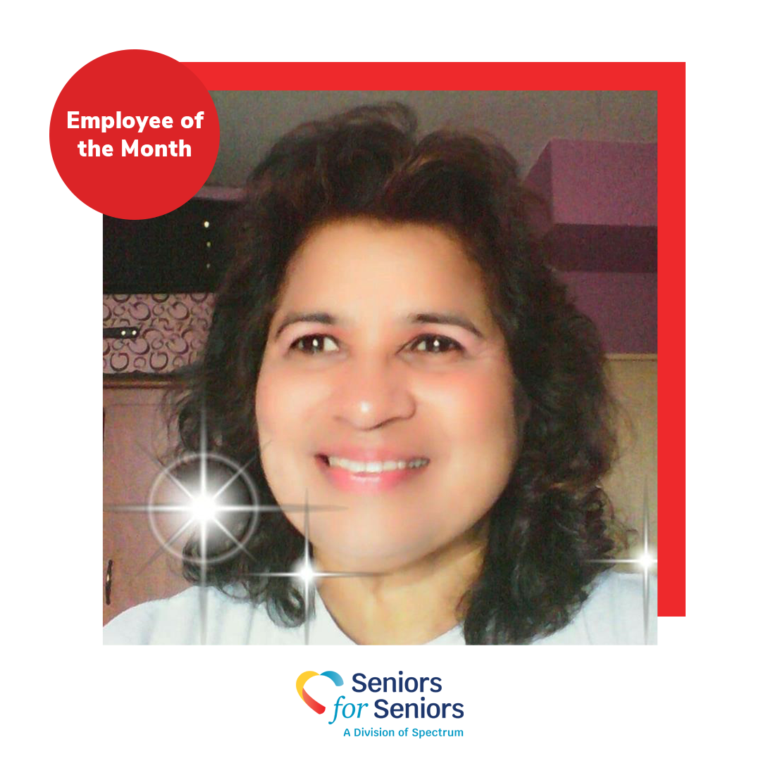 Image: Pamela is our October Employee of the Month!